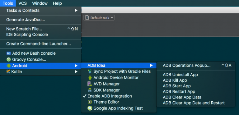 uisng android studio plugin for intellij