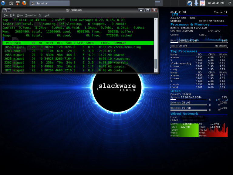 Linux slackware синхронизация времени